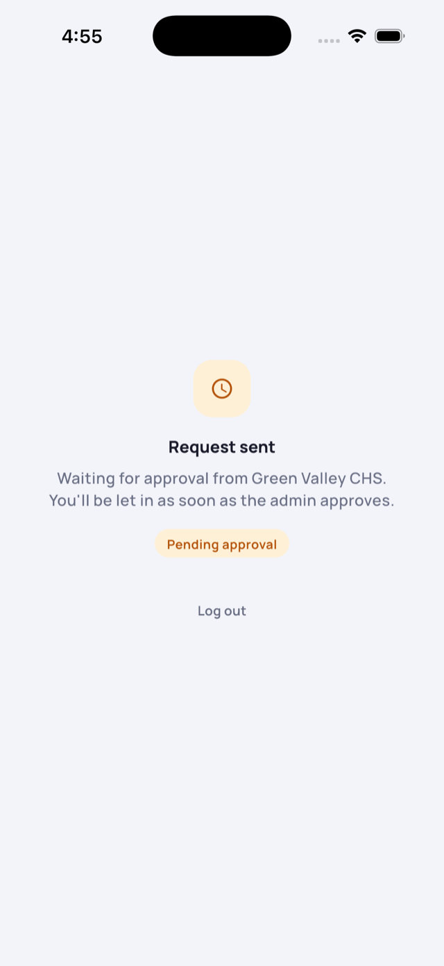 Waiting for approval
